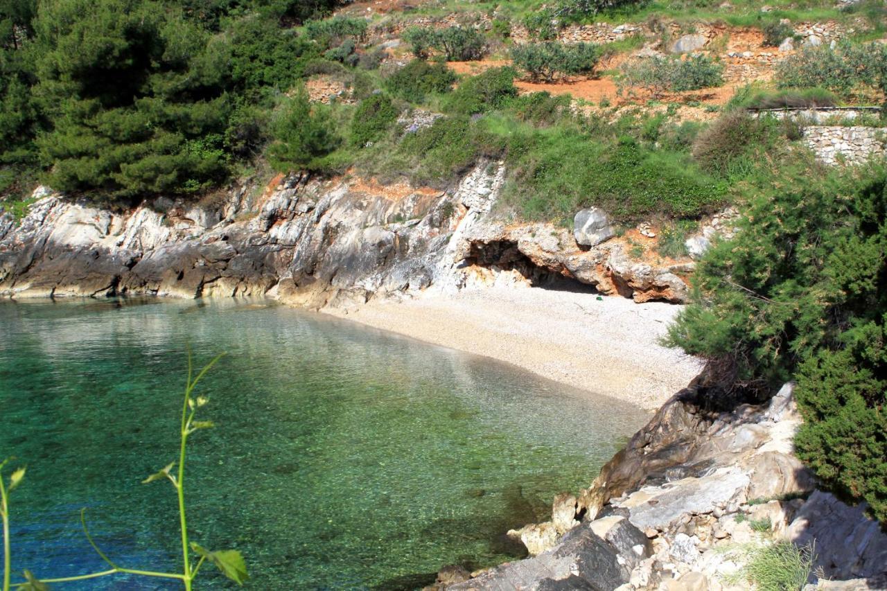 Seaside House For Families With Children Cove Tvrdni Dolac, Hvar - 2057 Gdinj エクステリア 写真